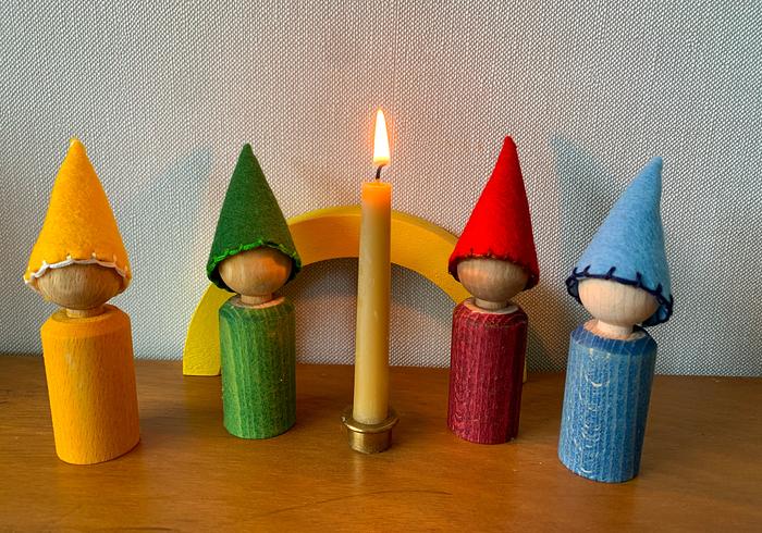 De vier weken van advent