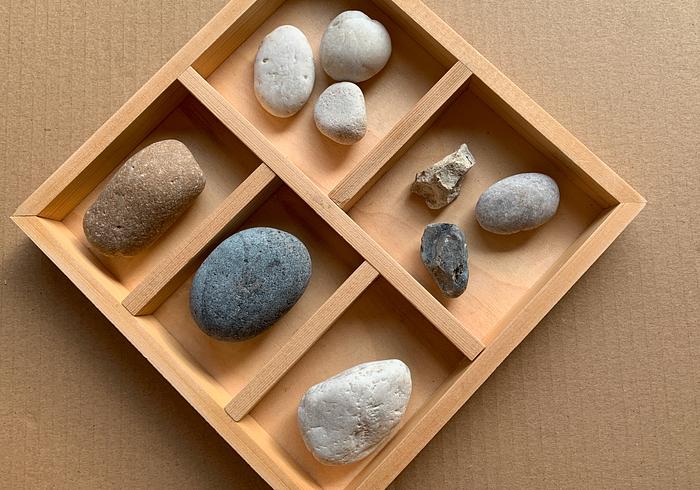 Maak zelf een houten sorteerbakje
