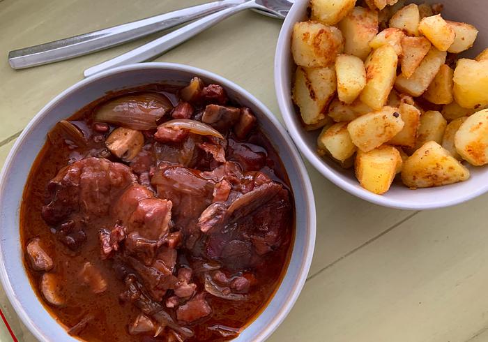 Een eenvoudige Coq au Vin