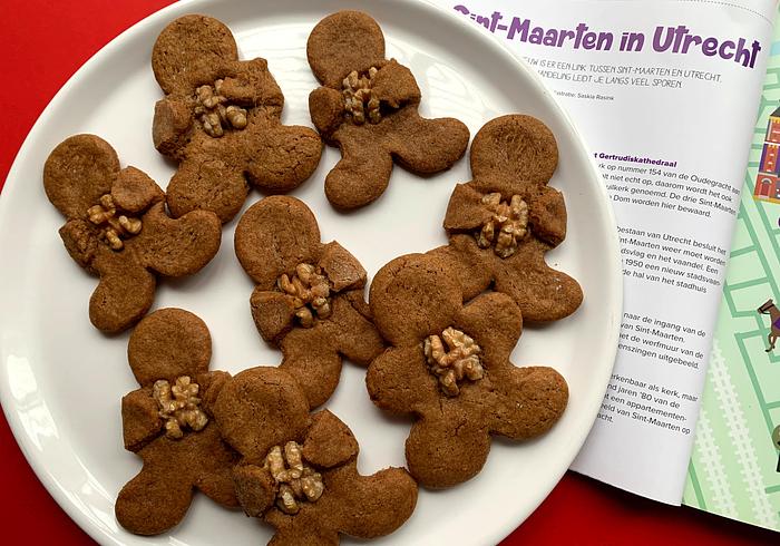 Zo bak je Walnootmannetjes