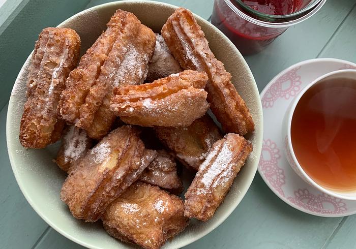 Thuisgemaakte churros
