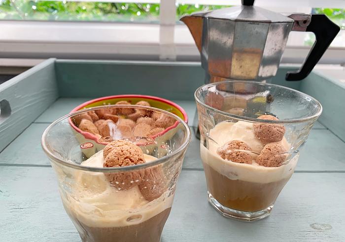 Affogato al caffè 