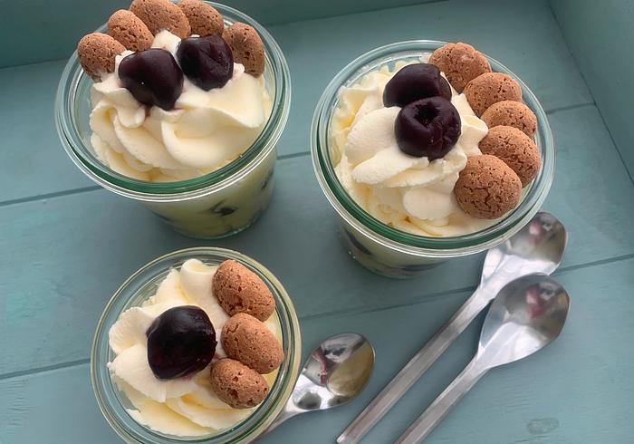 Een Bakewell trifle