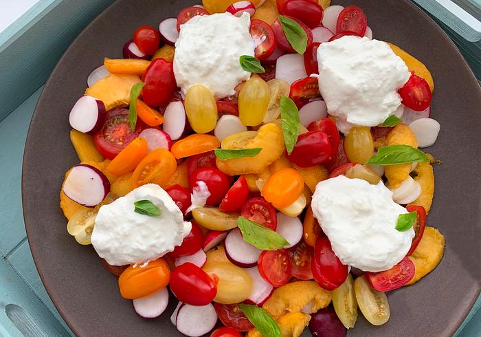 Een zomerse salade