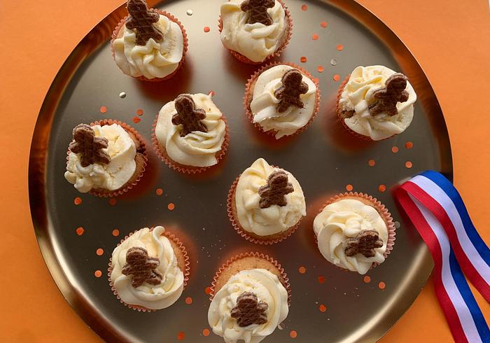 Stroopwafel-cupcakes