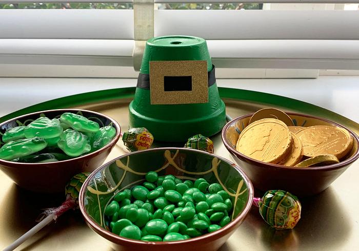 Een St Patrick's Day kabouterhoed