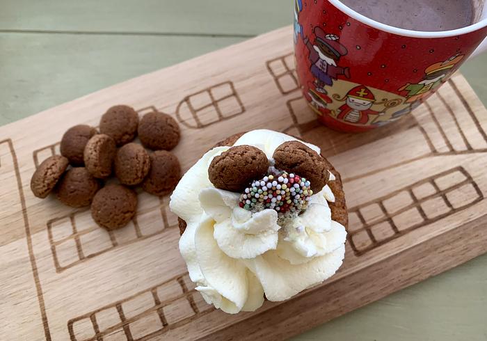Kruidnootjes-cupcakes