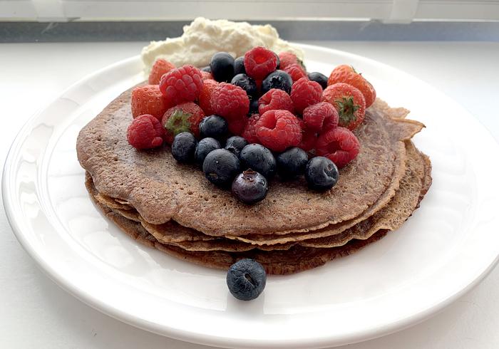 Chocolade pannenkoeken 
