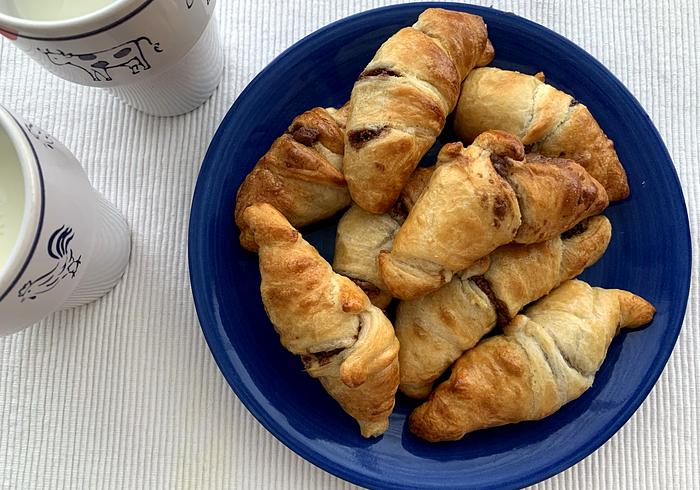 Makkelijke chocoladebroodjes (Rugelach)