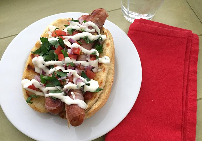 Een Sonoran Hot Dog