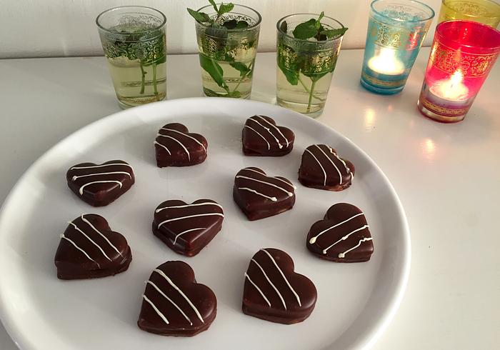  Chocoladehartjes voor Suikerfeest