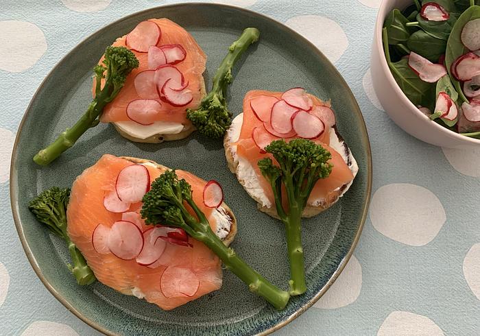 Blini's met zalm