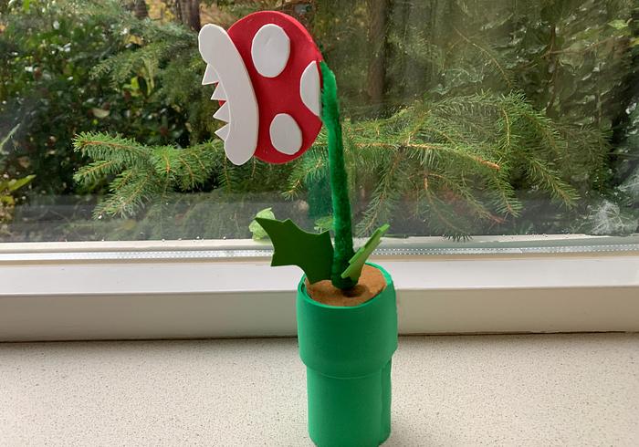 Een Super Mario Piranha Plant