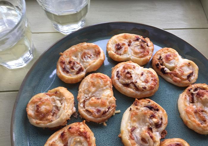 Bacon- & kaasvlinders