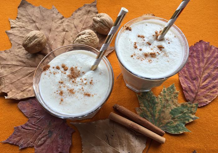 Een appel smoothie