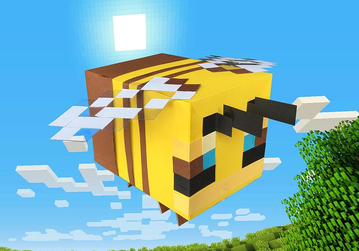 Een Minecraft Bee surprise