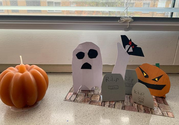 De Halloween-knutsel