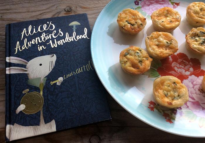 Mini-quiches met verse tuinkruiden