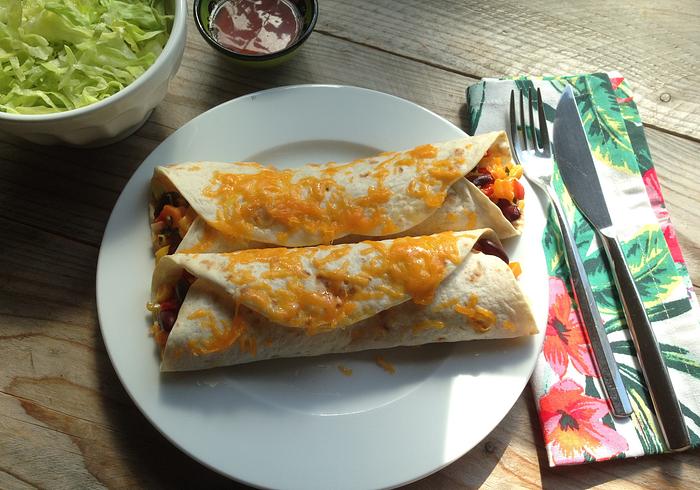 Vegetarische wraps