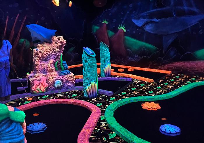 Mini GlowGolf - in the Dark