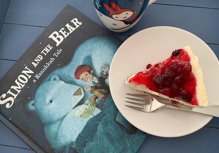 Maak een cranberry cheesecake