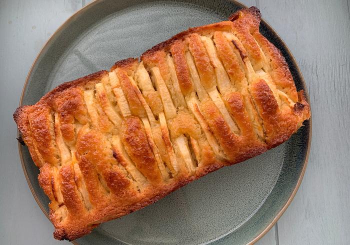We bakken een appelcake