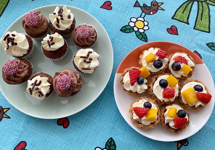 Mini-chocolade taartjes