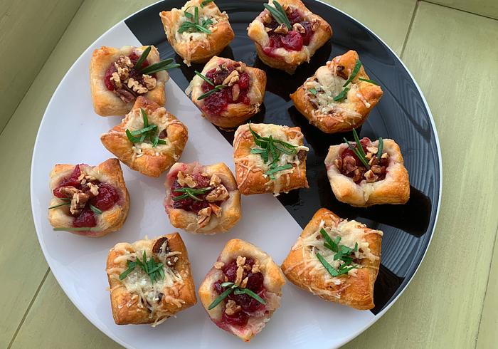 Cranberry Mozzarellahapjes