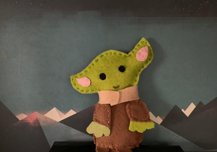 We maken een Starwars Yoda