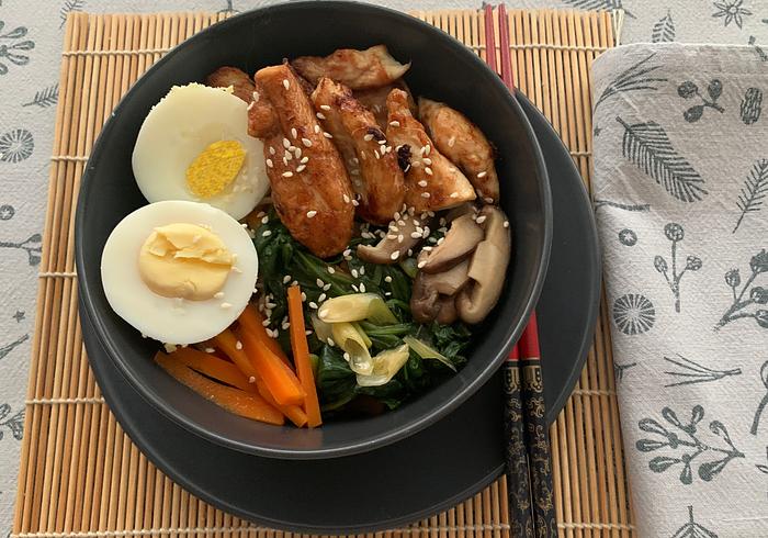 Ramen met kip