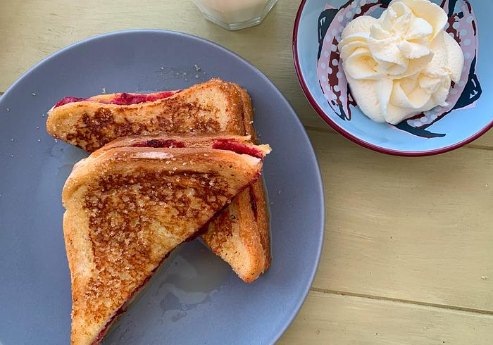 Jam & Eggy Bread