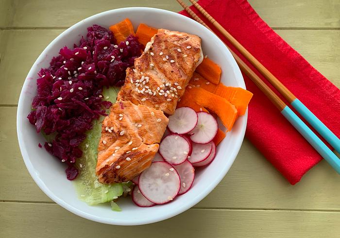 Een snelle Sushi Bowl